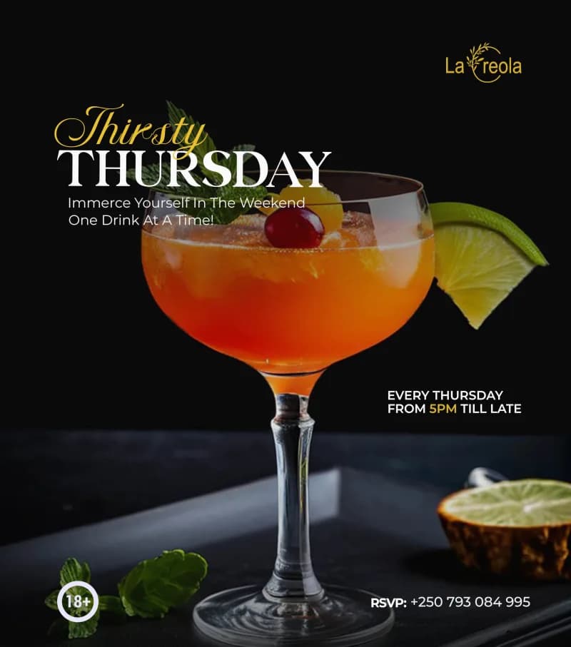 Thirsty Thursday